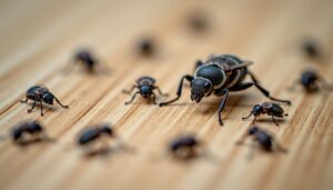 Invasion de petits insectes noirs dans la maison : guide pratique pour les reconnaître et s'en débarrasser efficacement